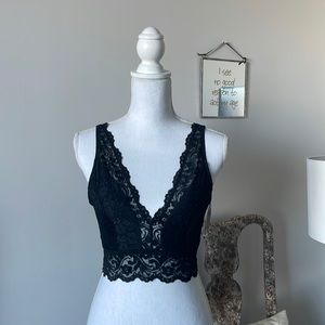 Black Lace Bralette from smart & sexy